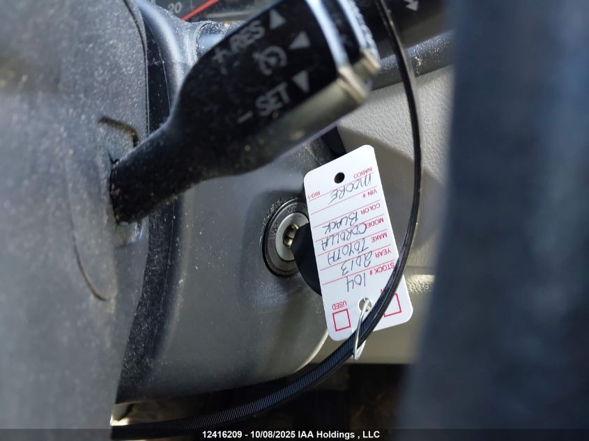 2013 Toyota Corolla Ce VIN: 2T1BU4EE4DC035709 Lot: 12416209