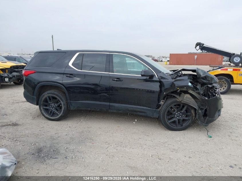 2019 Chevrolet Traverse Ls VIN: 1GNEVFKWXKJ296807 Lot: 12416250