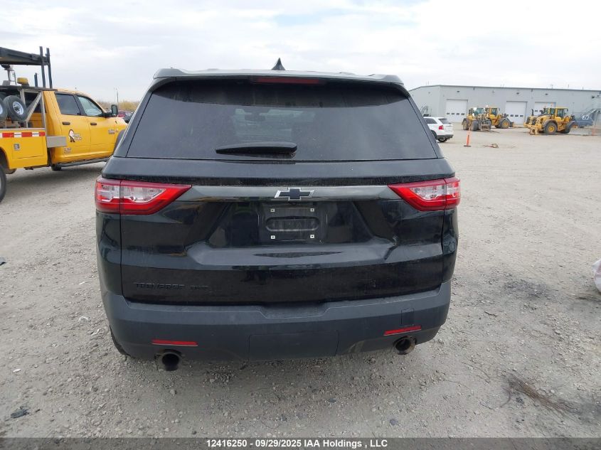 2019 Chevrolet Traverse Ls VIN: 1GNEVFKWXKJ296807 Lot: 12416250