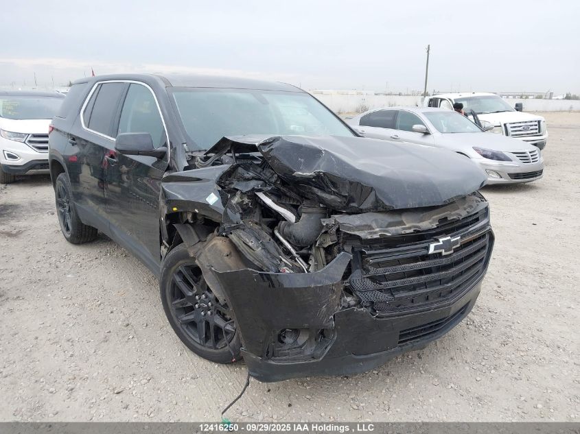 2019 Chevrolet Traverse Ls VIN: 1GNEVFKWXKJ296807 Lot: 12416250