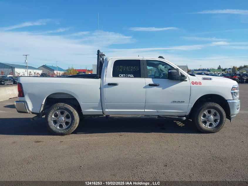 2025 Ram 2500 Big Horn VIN: 3C6UR5DJ6SG540627 Lot: 12416253