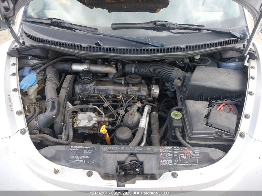 2002 Volkswagen New Beetle Gls Tdi VIN: 3VWCP21CX2M434582 Lot: 12416261