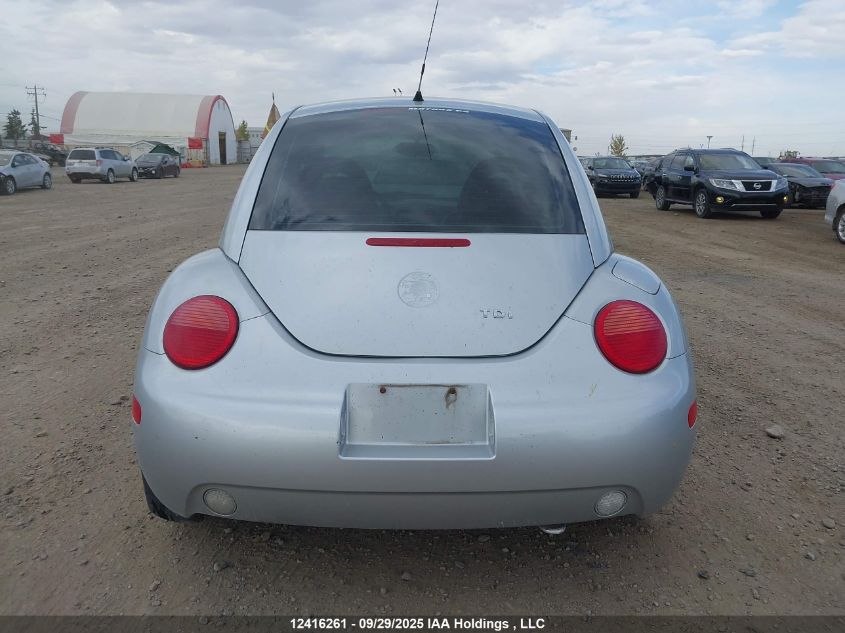 2002 Volkswagen New Beetle Gls Tdi VIN: 3VWCP21CX2M434582 Lot: 12416261