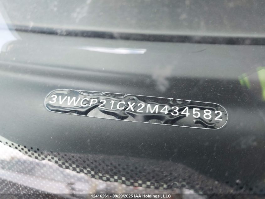 2002 Volkswagen New Beetle Gls Tdi VIN: 3VWCP21CX2M434582 Lot: 12416261