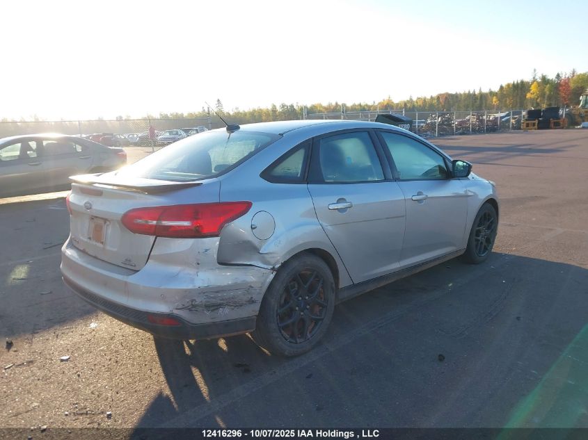 2016 Ford Focus Se VIN: 1FADP3F29GL341838 Lot: 12416296