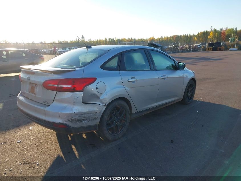 2016 Ford Focus Se VIN: 1FADP3F29GL341838 Lot: 12416296