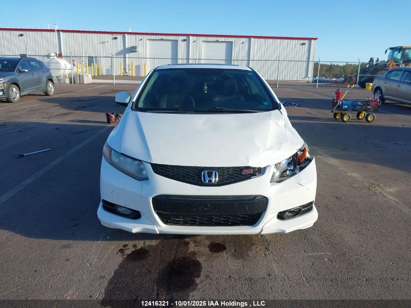 2012 Honda Civic Si Si VIN: 2HGFG4A56CH101231 Lot: 12416321