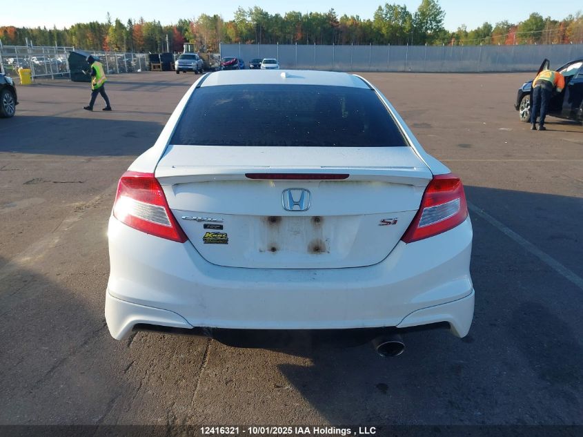 2012 Honda Civic Si Si VIN: 2HGFG4A56CH101231 Lot: 12416321
