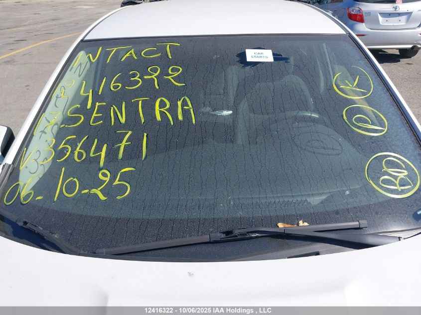 2017 Nissan Sentra VIN: 3N1AB7AP9HY356471 Lot: 12416322