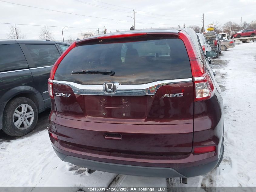 2015 Honda Cr-V VIN: 2HKRM4H33FH121330 Lot: 12416331