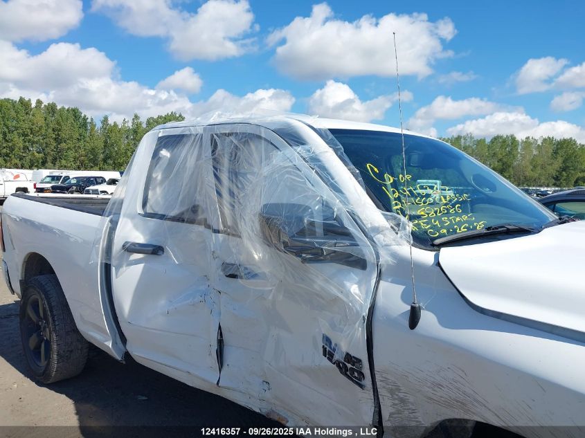 2021 Ram 1500 Classic Tradesman VIN: 1C6RR7FG3MS582686 Lot: 12416357