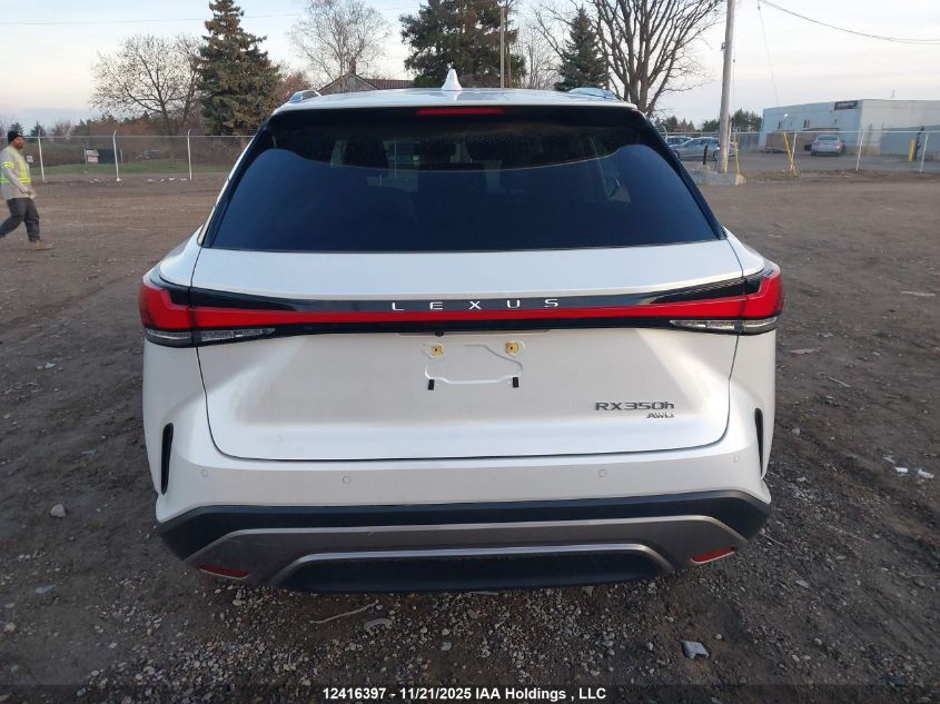 2023 Lexus Rx 350H Base/350H Premium/350H Premium Plus/350H Luxury VIN: 2T2BBMCA4PC012338 Lot: 12416397