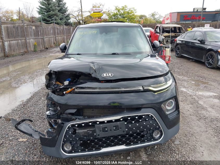 2021 Kia Soul Ex/Ex Premium/Ex+/Gt-Line Limited VIN: KNDJ33AUXM7783596 Lot: 12416399