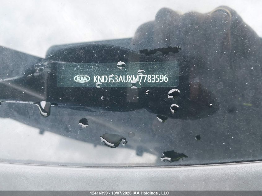 2021 Kia Soul Ex/Ex Premium/Ex+/Gt-Line Limited VIN: KNDJ33AUXM7783596 Lot: 12416399