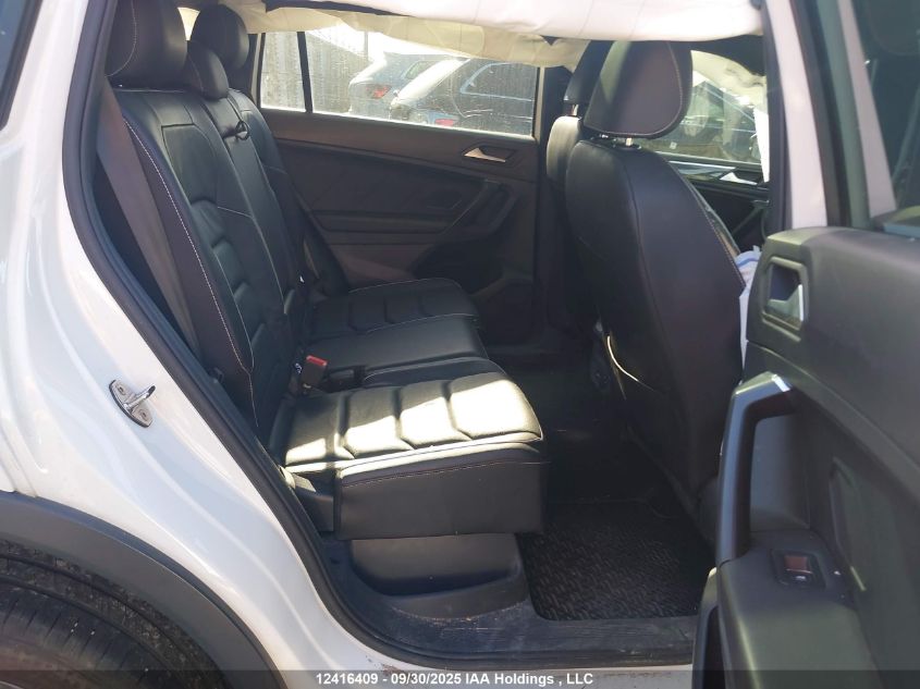 2021 Volkswagen Tiguan Highline VIN: 3VV4B7AX1MM145889 Lot: 12416409