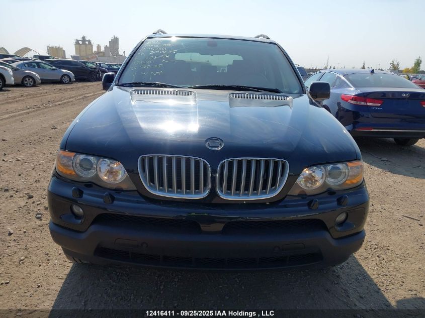 2006 BMW X5 4.4I VIN: 5UXFB53566LV25157 Lot: 12416411