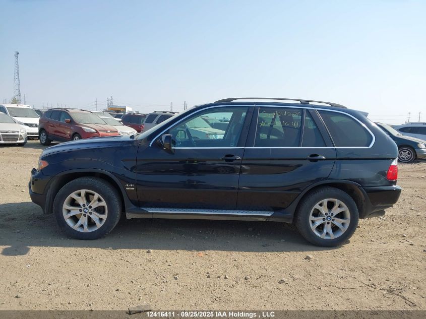 2006 BMW X5 4.4I VIN: 5UXFB53566LV25157 Lot: 12416411