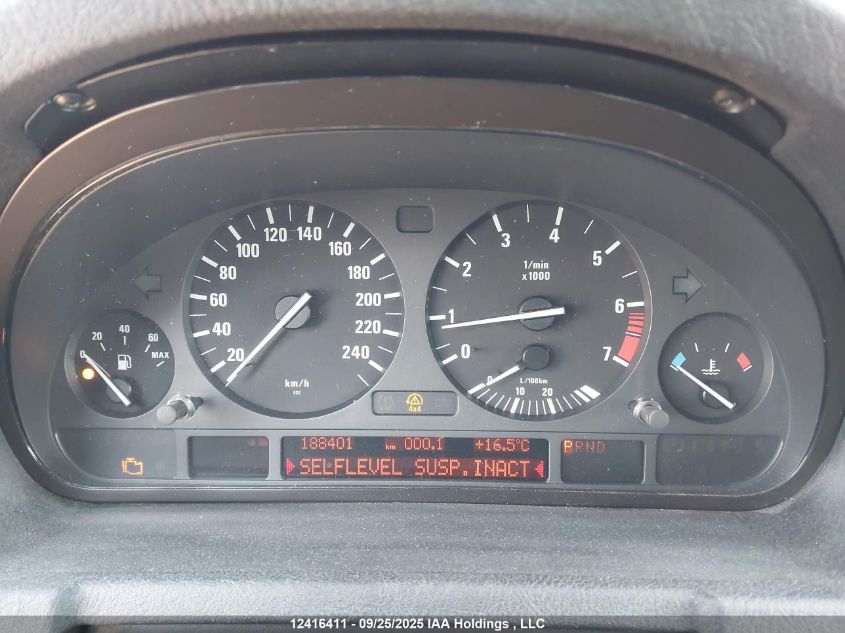 2006 BMW X5 4.4I VIN: 5UXFB53566LV25157 Lot: 12416411