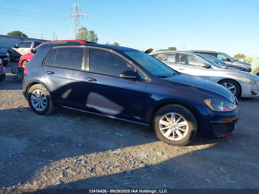 3VW117AU9GM050380 2016 Volkswagen Golf 1.8 Tsi Comfortline/1.8 Tsi Highline/1.8 Tsi Trendline auction photo 1