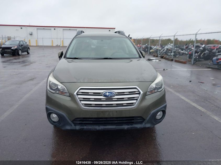 2015 Subaru Outback 2.5I VIN: 4S4BSCAC1F3277885 Lot: 12416438