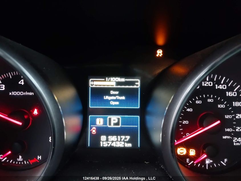 2015 Subaru Outback 2.5I VIN: 4S4BSCAC1F3277885 Lot: 12416438