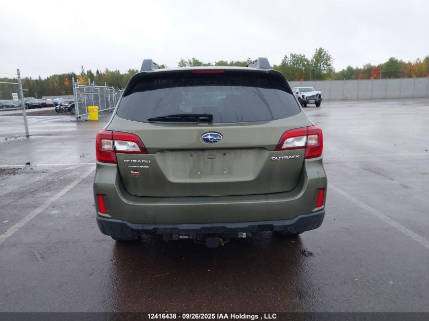 2015 Subaru Outback 2.5I VIN: 4S4BSCAC1F3277885 Lot: 12416438