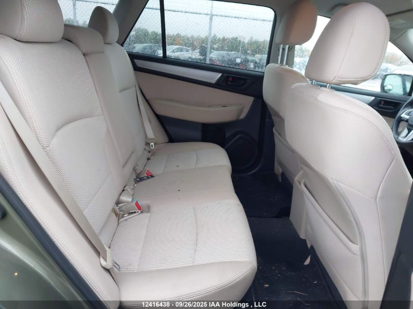 2015 Subaru Outback 2.5I VIN: 4S4BSCAC1F3277885 Lot: 12416438