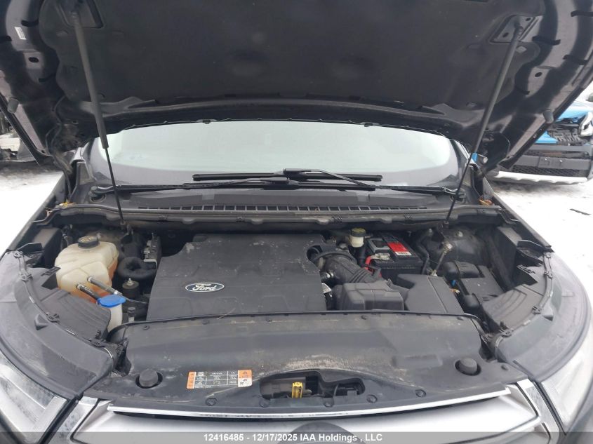 2015 Ford Edge Titanium VIN: 2FMPK4K87FBB31450 Lot: 12416485