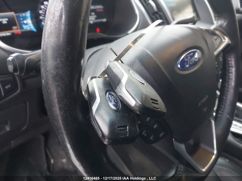 2015 Ford Edge Titanium VIN: 2FMPK4K87FBB31450 Lot: 12416485