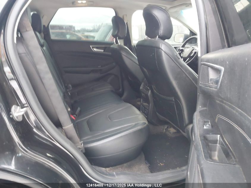 2015 Ford Edge Titanium VIN: 2FMPK4K87FBB31450 Lot: 12416485