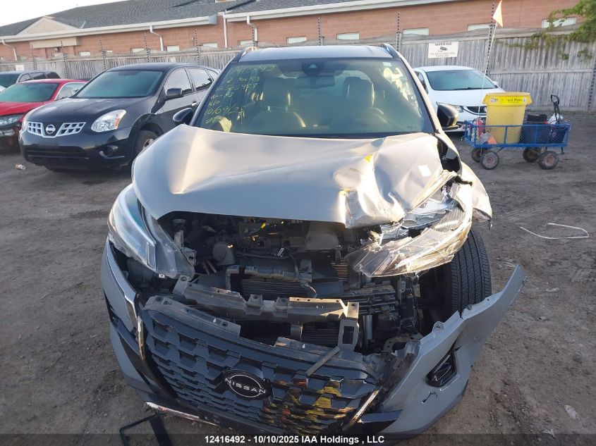 2022 Nissan Kicks Sr VIN: 3N1CP5DV2NL505983 Lot: 12416492