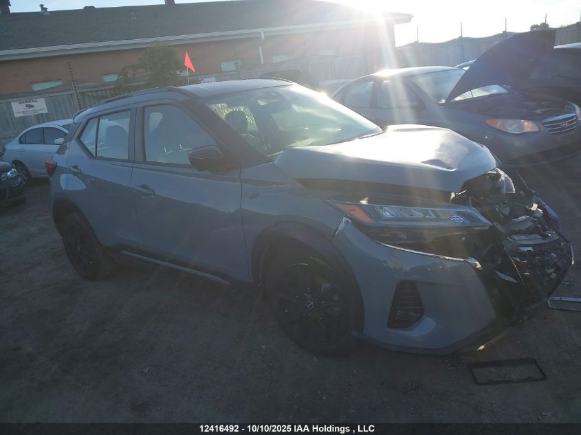 2022 Nissan Kicks Sr VIN: 3N1CP5DV2NL505983 Lot: 12416492