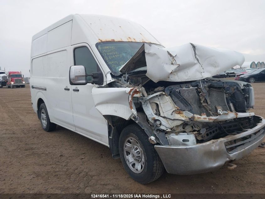 2017 Nissan Nv 2500 S/Sv/2500 Sl/S/Sv/Sl VIN: 1N6AF0LY7HN804408 Lot: 12416541