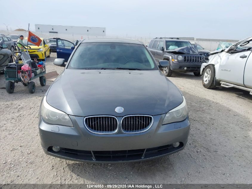 2007 BMW 5 Series VIN: WBANF73547CU23917 Lot: 12416553