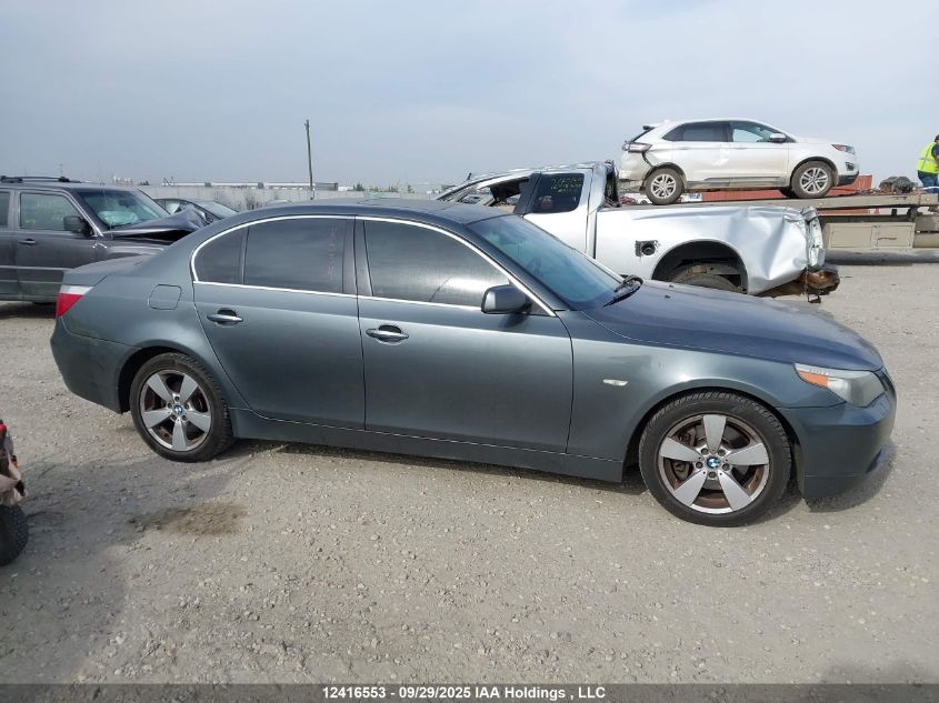 2007 BMW 5 Series VIN: WBANF73547CU23917 Lot: 12416553
