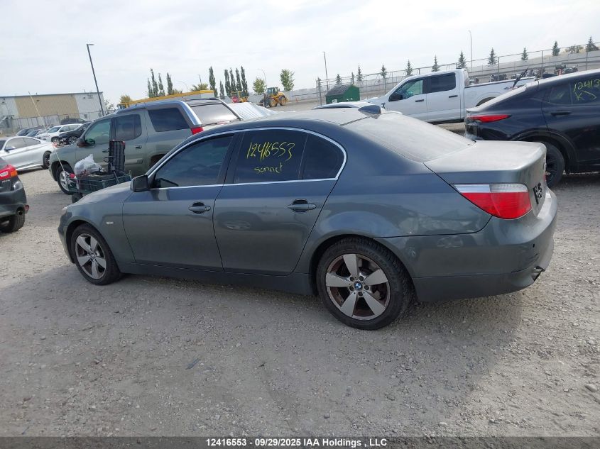 2007 BMW 5 Series VIN: WBANF73547CU23917 Lot: 12416553