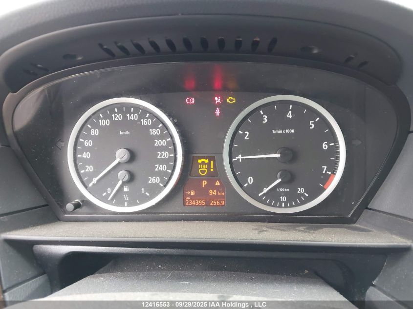 2007 BMW 5 Series VIN: WBANF73547CU23917 Lot: 12416553