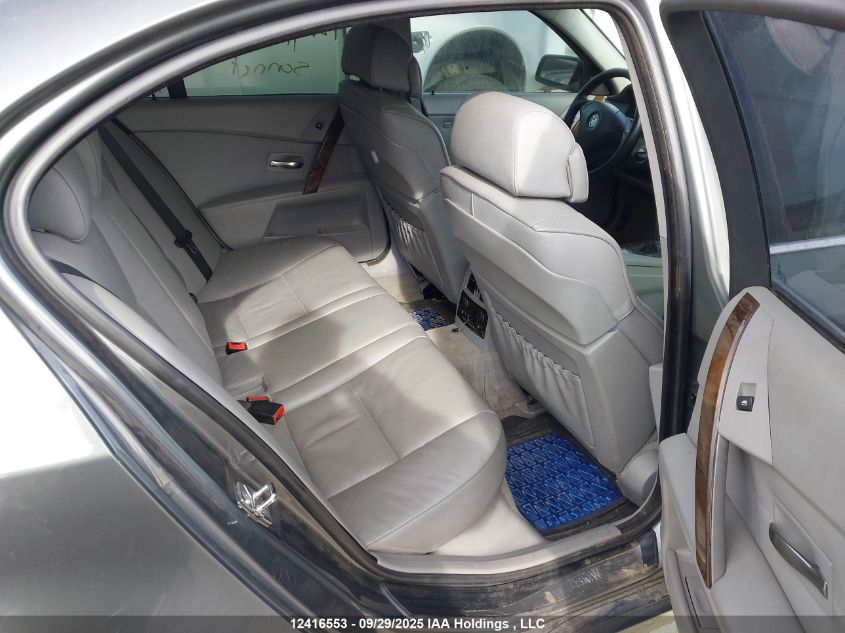 2007 BMW 5 Series VIN: WBANF73547CU23917 Lot: 12416553