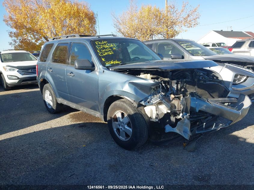 2010 Ford Escape Xlt VIN: 1FMCU9D7XAKC26965 Lot: 12416561