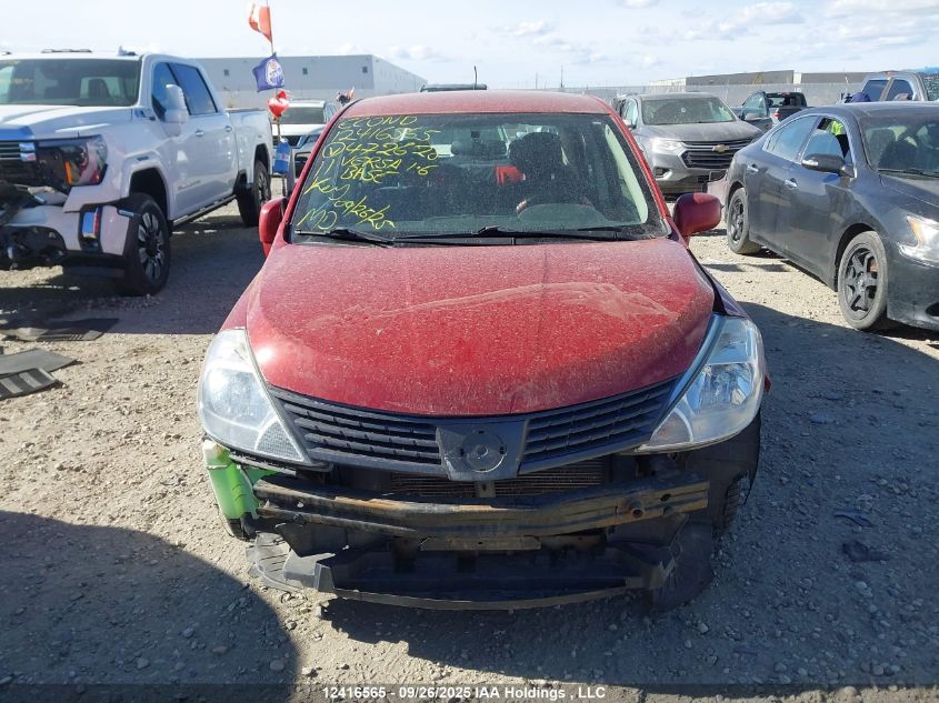 2011 Nissan Versa 1.6 Base VIN: 3N1CC1AP5BL472628 Lot: 12416565