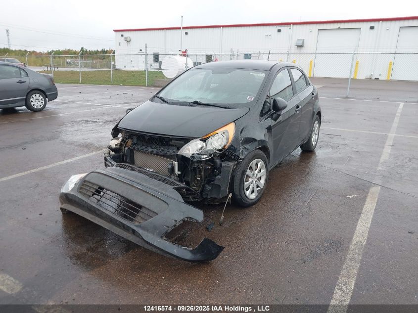 2016 Kia Rio Ex/Ex+ W/Sunroof/Lx/Lx+/Lx+ Eco/Sx VIN: KNADM5A31G6571254 Lot: 12416574