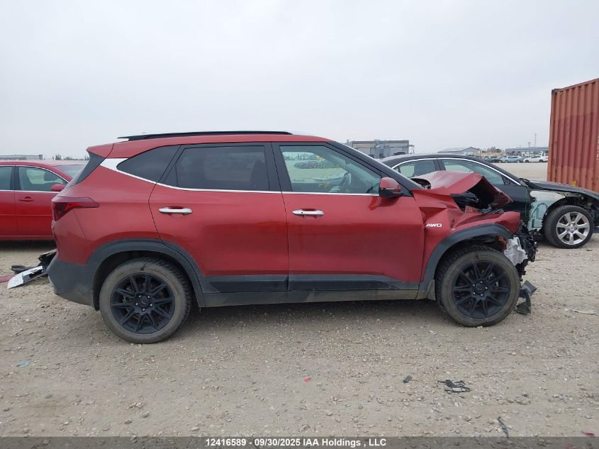 2021 Kia Seltos Sx VIN: KNDETCA20M7056662 Lot: 12416589