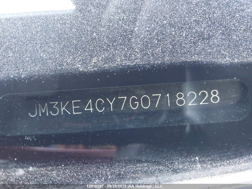 2016 Mazda Cx-5 VIN: JM3KE4CY7G0718228 Lot: 12416597