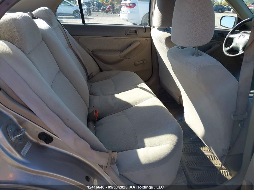 2002 Honda Civic Dx VIN: 2HGES16412H928576 Lot: 12416640