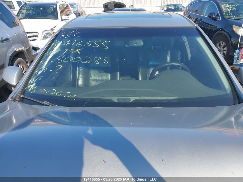 2009 Acura Tsx VIN: JH4CU26649C800285 Lot: 12416655