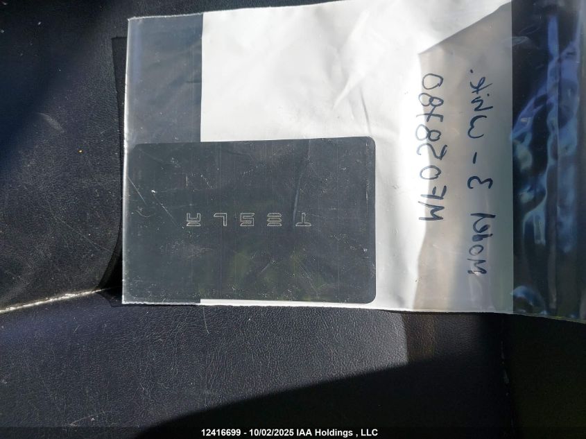 2021 Tesla Model 3 Standard Range/Standard Range Plus VIN: 5YJ3E1EA3MF058780 Lot: 12416699