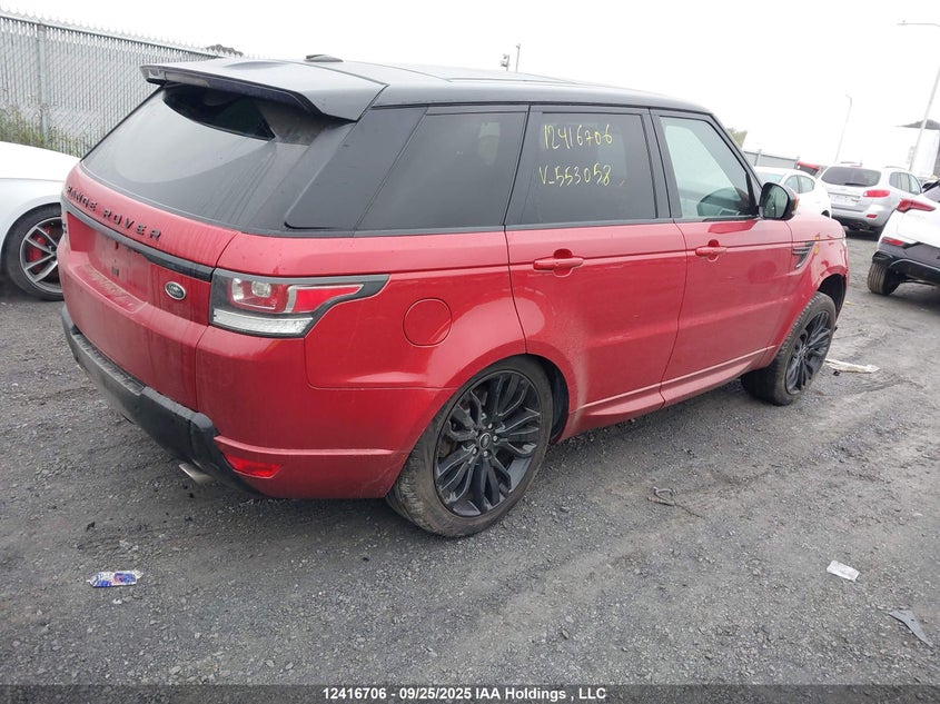SALWR2VF0FA530585 2015 LAND ROVER RANGE ROVER SPORT photo no. 4