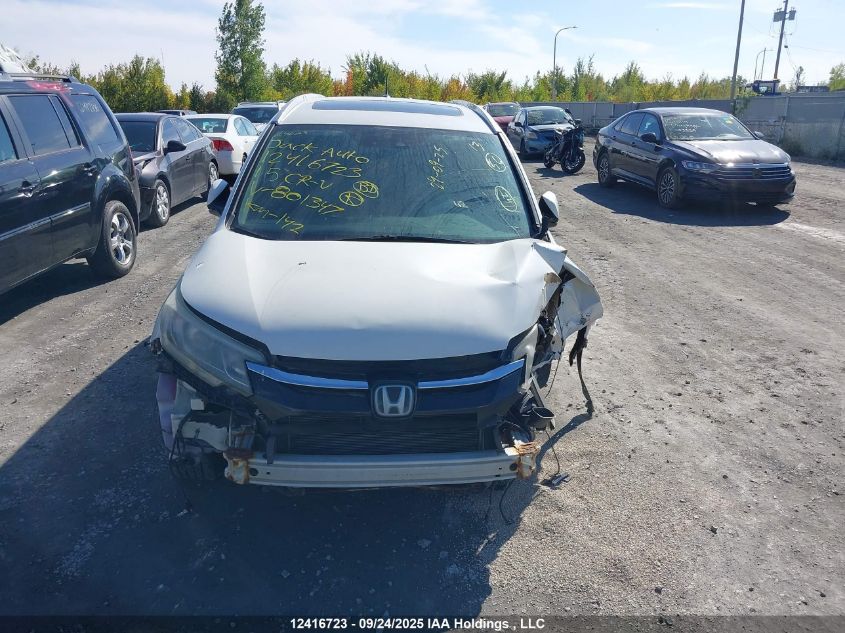 2015 Honda Cr-V Touring VIN: 5J6RM4H9XFL801347 Lot: 12416723