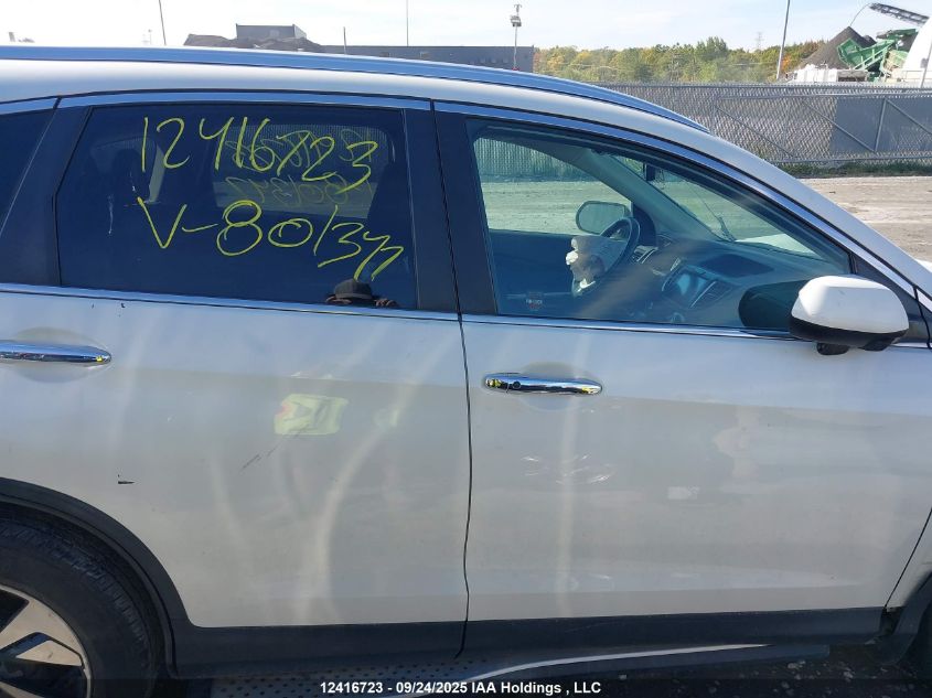 2015 Honda Cr-V Touring VIN: 5J6RM4H9XFL801347 Lot: 12416723