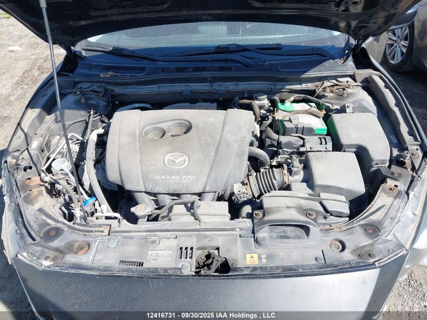 2014 Mazda Mazda3 Gx-Sky VIN: JM1BM1K78E1106839 Lot: 12416731